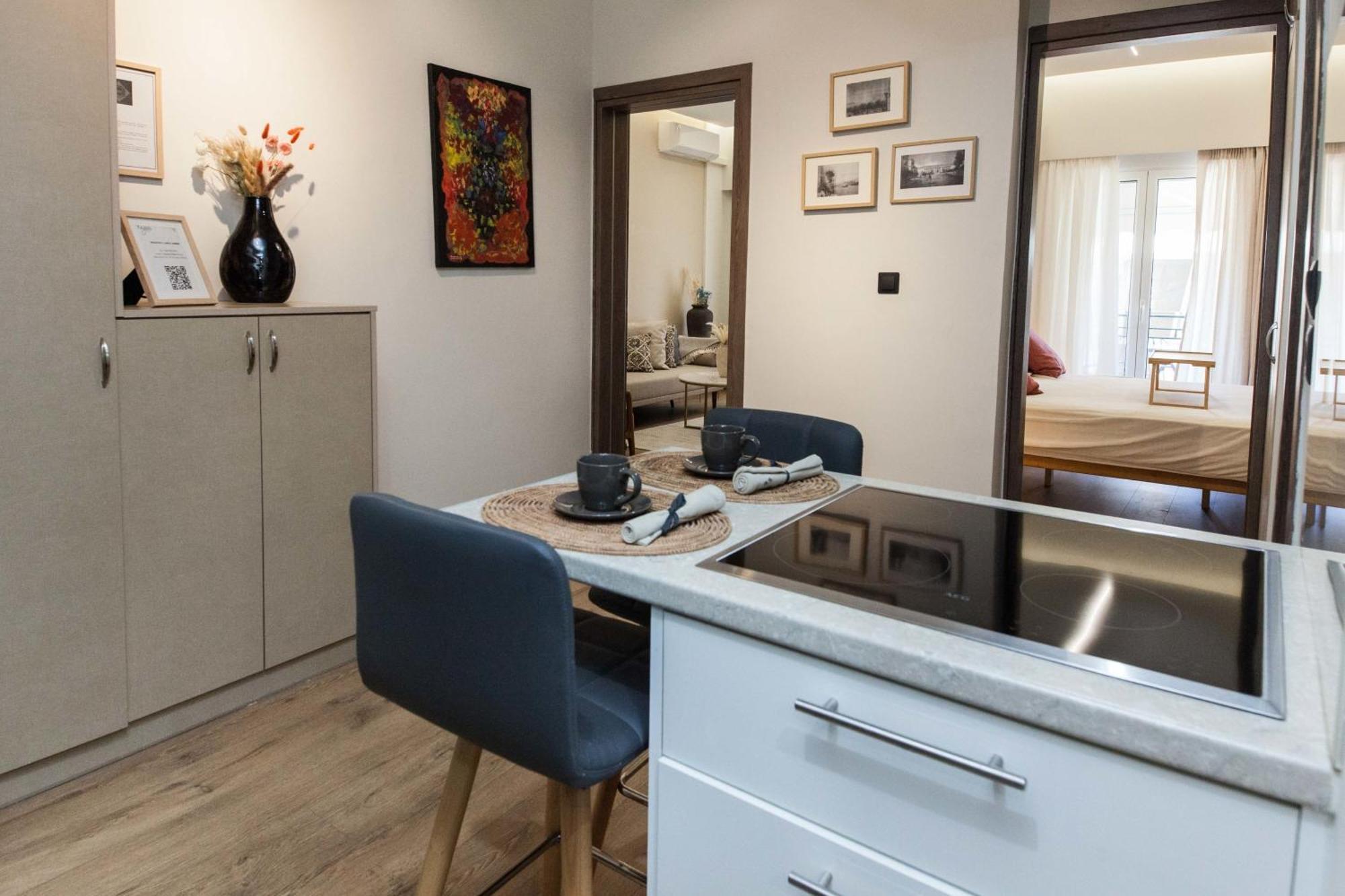 אתונה Acropolis View Modern Deluxe Suite With Balcony מראה חיצוני תמונה